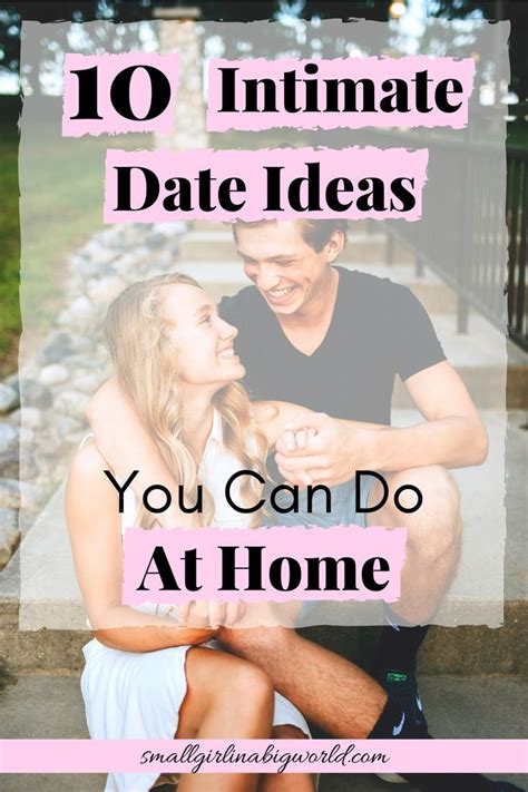 intimate dating ideas